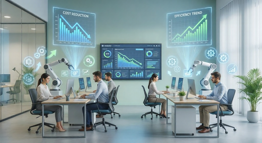 How AI Reduces Operating Costs for Small and Mid-Sized Businesses