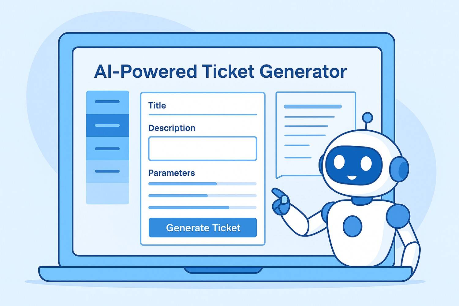 AI-Powered Ticket Generator